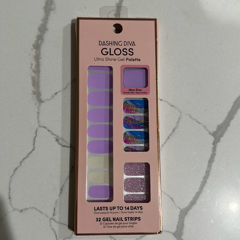 Dashing Diva Gloss Violet Moonstone New